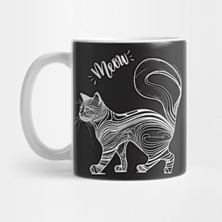 Cats walking Mug